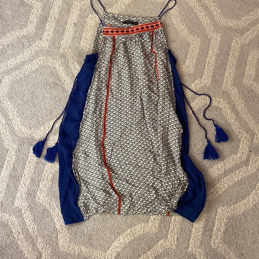 Patterned vacation dress